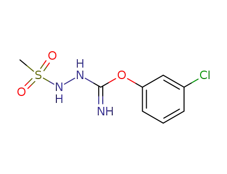 N<sup>β</sup>-<3-Chlorphenoxy-carbamidoyl>-methansulfonsaeure-hydrazid