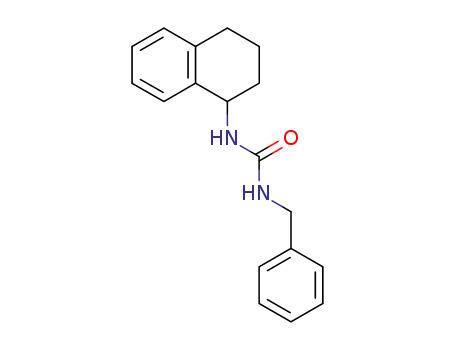 Urea, N-(phenylmethyl)-N'-(1,2,3,4-tetrahydro-1-naphthalenyl)-