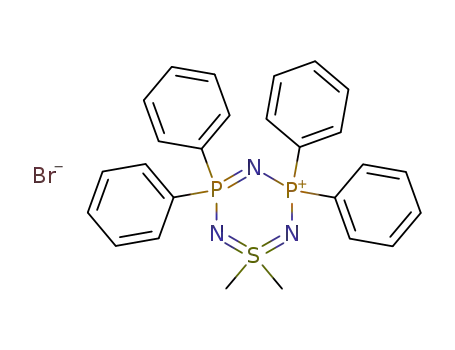 1,1-Dimethyl<sub>3</sub>,3,5,5-Antraphenyl-1-thio-3,5-diphospha-2,4,6-triazin