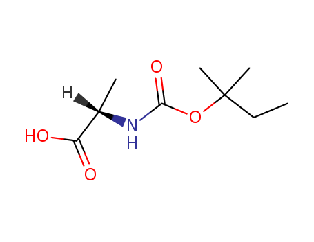 L-Alanine, N-[(1,1-dimethylpropoxy)carbonyl]-