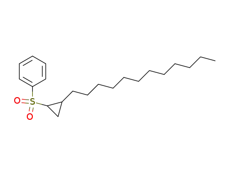 Benzene, [(2-dodecylcyclopropyl)sulfonyl]-, trans-