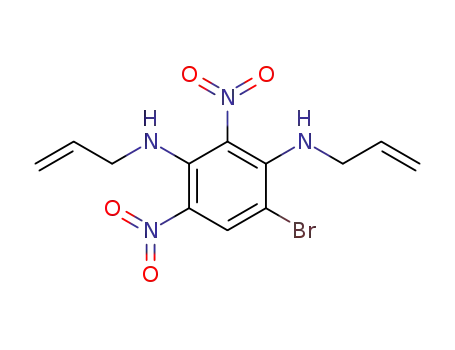 N<sup>1</sup>,N<sup>3</sup>-Diallyl-4-bromo-2,6-dinitro-benzene-1,3-diamine
