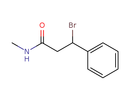 3-Brom-3-phenyl-propionsaeure-methylamid