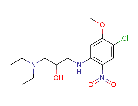 1-(4-Chloro-5-methoxy-2-nitro-phenylamino)-3-diethylamino-propan-2-ol