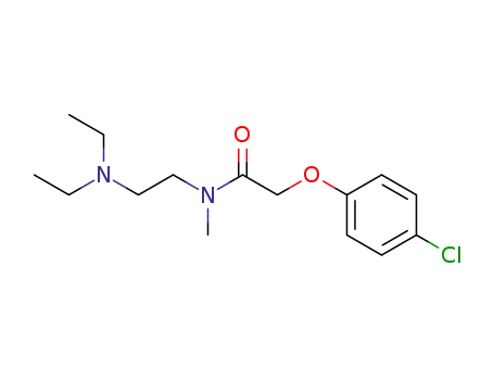 <4-Chlorphenoxy>-essigsaeure-<(2-diethylaminoethyl)-methylamid>