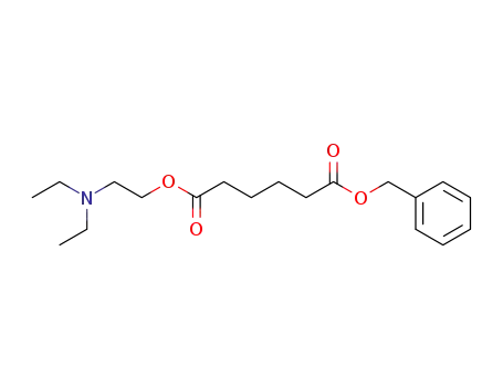 Adipinsaeure-benzylester-(2-diethylamino-ethylester)