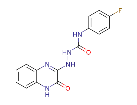 C<sub>15</sub>H<sub>12</sub>FN<sub>5</sub>O<sub>2</sub>