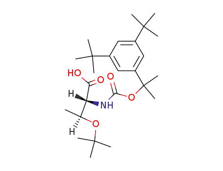 D-Threonine,
N-[[1-[3,5-bis(1,1-dimethylethyl)phenyl]-1-methylethoxy]carbonyl]-O-(1,1
-dimethylethyl)-
