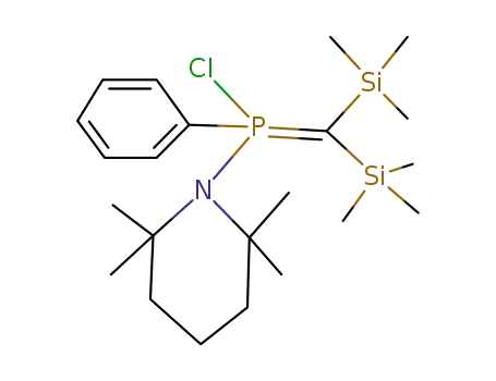 Molecular Structure of 125340-49-0 (C<sub>22</sub>H<sub>41</sub>ClNPSi<sub>2</sub>)