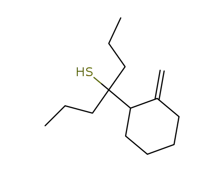 4-(2-Methylene-cyclohexyl)-heptane-4-thiol