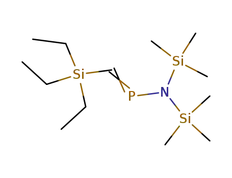 N,N-Bis(trimethylsilyl)-P-<(triethylsilyl)methylene>phosphinous Amide