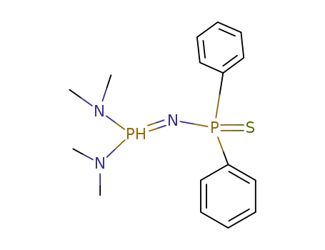 (Diphenylthioxo-phosphoranylimino)-bis-(dimethylamino)-phosphoran
