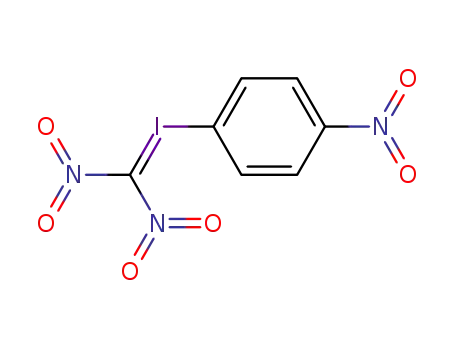Molecular Structure of 62443-84-9 (Iodonium, (4-nitrophenyl)-, dinitromethylide)