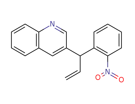 Quinoline, 3-[1-(2-nitrophenyl)-2-propenyl]-