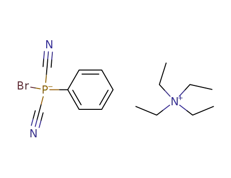 Molecular Structure of 128096-91-3 (C<sub>8</sub>H<sub>20</sub>N<sup>(1+)</sup>*C<sub>8</sub>H<sub>5</sub>BrN<sub>2</sub>P<sup>(1-)</sup>)