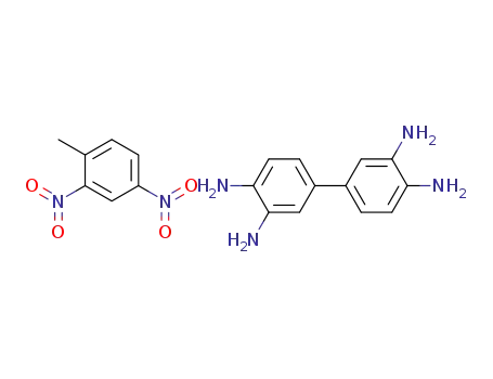 Biphenyl-3,4,3',4'-tetraamine; compound with 1-methyl-2,4-dinitro-benzene