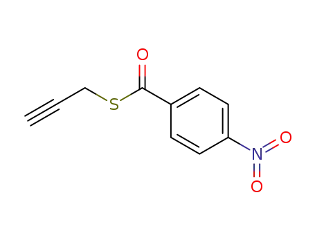 4-nitro-thiobenzoic acid <i>S</i>-prop-2-ynyl ester