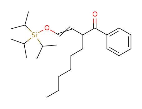 (3-Benzoyl)nonylaldehyde triisopropylsilyl enol ether