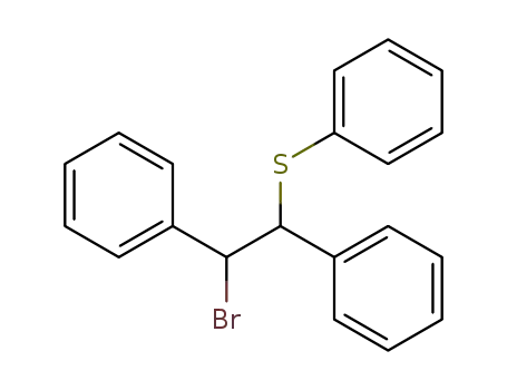 (α'-bromo-bibenzyl-α-yl)-phenyl sulfide