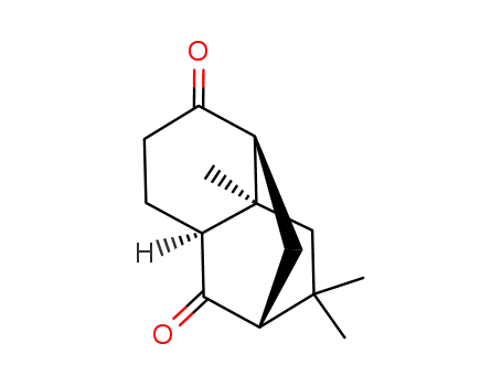 8,10,10-trimethyltricyclo<5.3.1.0<sup>3,8</sup>>undecane-2,6-dione