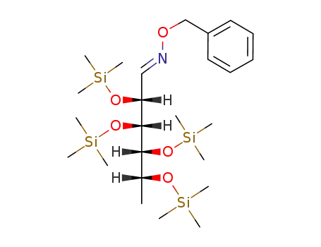 trimethylsilyl ether of 6-deoxymannose-syn-O-benzyloxime
