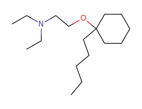 Diethyl-[2-(1-pentyl-cyclohexyloxy)-ethyl]-amine