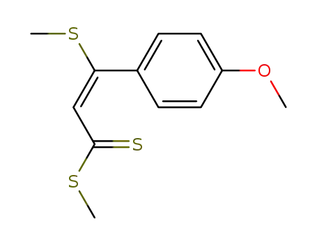 Methyl (3-Methylthio)-3-(4-methoxyphenyl)-2-propenedithioate (E-isomer)
