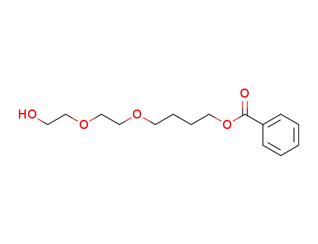 Molecular Structure of 109410-89-1 (2-[2-(4-benzoyloxy-butoxy)-ethoxy]-ethanol)
