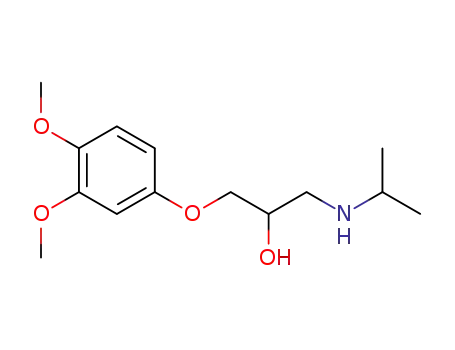 1-(3,4-Dimethoxy-phenoxy)-3-isoproylamino-2-propanol