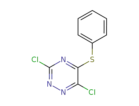 5-phenylthio-3,6-dichloro-1,2,4-triazine