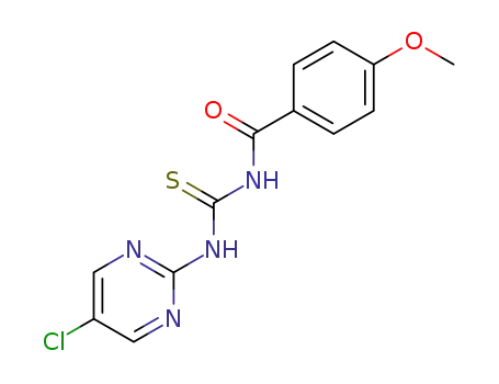 1-(5-Chloro-pyrimidin-2-yl)-3-(4-methoxy-benzoyl)-thiourea