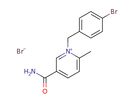 1-(4-bromobenzyl)-3-carbamoyl-6-methylpyridinium bromide