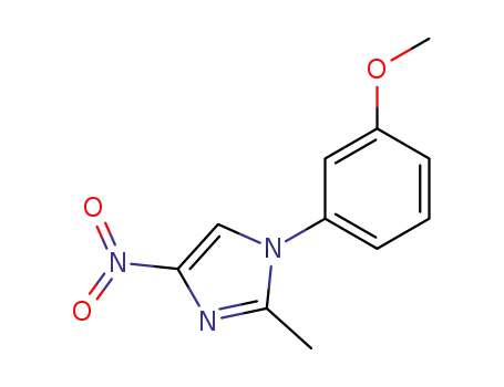 1-(3-Methoxy-phenyl)-2-methyl-4-nitro-1H-imidazole