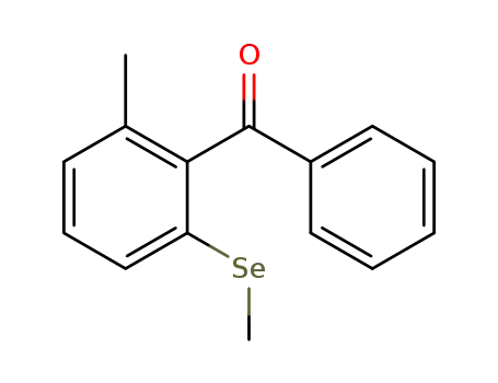 2-Methylseleno-6-methyl-benzophenon