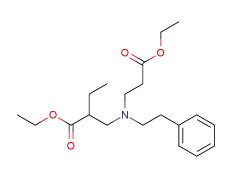 2-ethyl-3,3'-phenethylimino-di-propionic acid diethyl ester