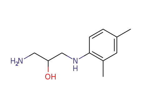Molecular Structure of 112169-63-8 (2-Propanol, 1-amino-3-[(2,4-dimethylphenyl)amino]-)