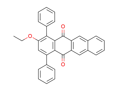2-Ethoxy-1,4-diphenyl-naphthacene-5,12-dione