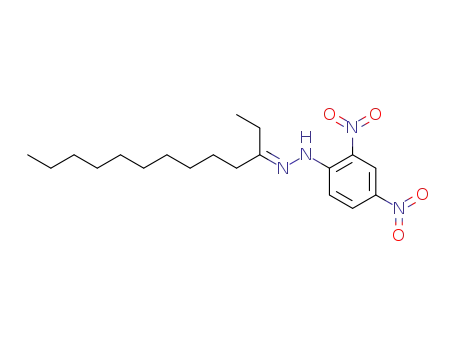 tridecan-3-one-(2,4-dinitro-phenylhydrazone)