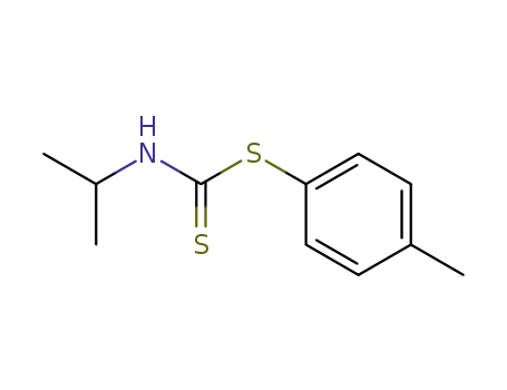 Isopropyl-dithiocarbamic acid p-tolyl ester