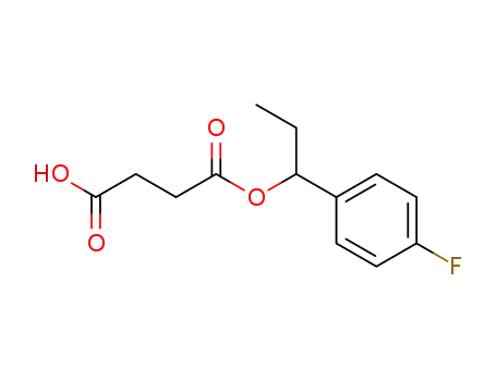 Bernsteinsaeure-mono-<1-(4-fluor-phenyl)-propylester>