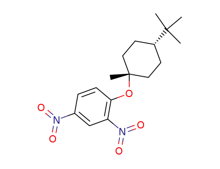 1α-Methyl-4β-t-butylcyclohexyl-2,4-dinitrophenolat