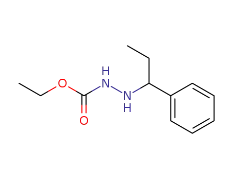 Molecular Structure of 69353-14-6 (3-(α-Ethylbenzyl)carbazic acid ethyl ester)