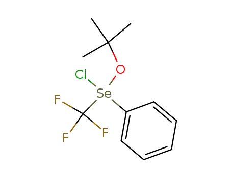 Phenyltrifluormethyl-t-butoxyselenchlorid