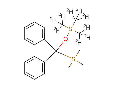 <D9>-Trimethylsilyl-(α-trimethylsilyl-benzhydryl)-ether