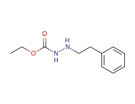 Molecular Structure of 69353-19-1 (N(2)-ethoxycarbonylphenelzine)