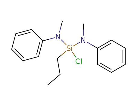 chloro-bis-(<i>N</i>-methyl-anilino)-propyl-silane