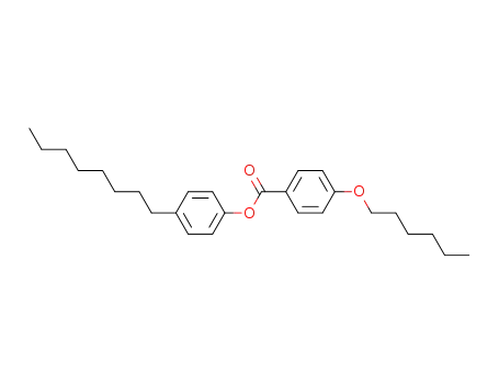Molecular Structure of 38444-32-5 (4-n-Hexyloxybenzoesaeure-4-n-octylphenylester)