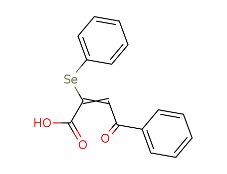 2-Butenoic acid, 4-oxo-4-phenyl-2-(phenylseleno)-