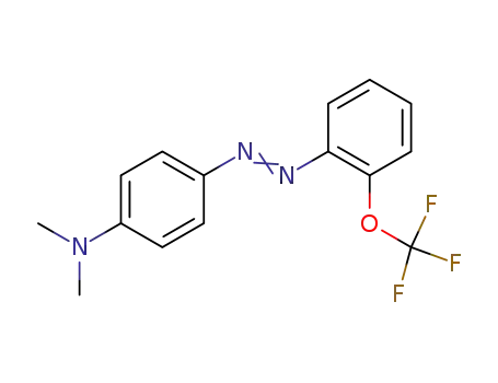 4-Dimethylamino-2'-trifluormethoxy-azobenzol