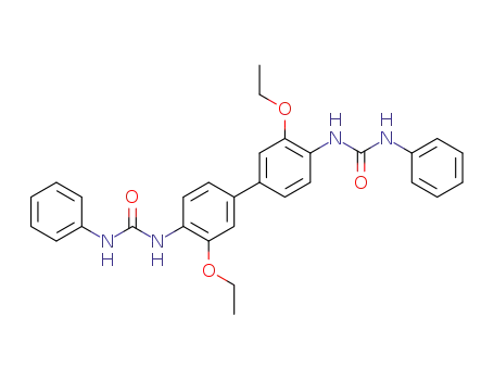 <i>N</i>',<i>N</i>'''-diphenyl-<i>N</i>,<i>N</i>''-(3,3'-diethoxy-biphenyl-4,4'-diyl)-di-urea